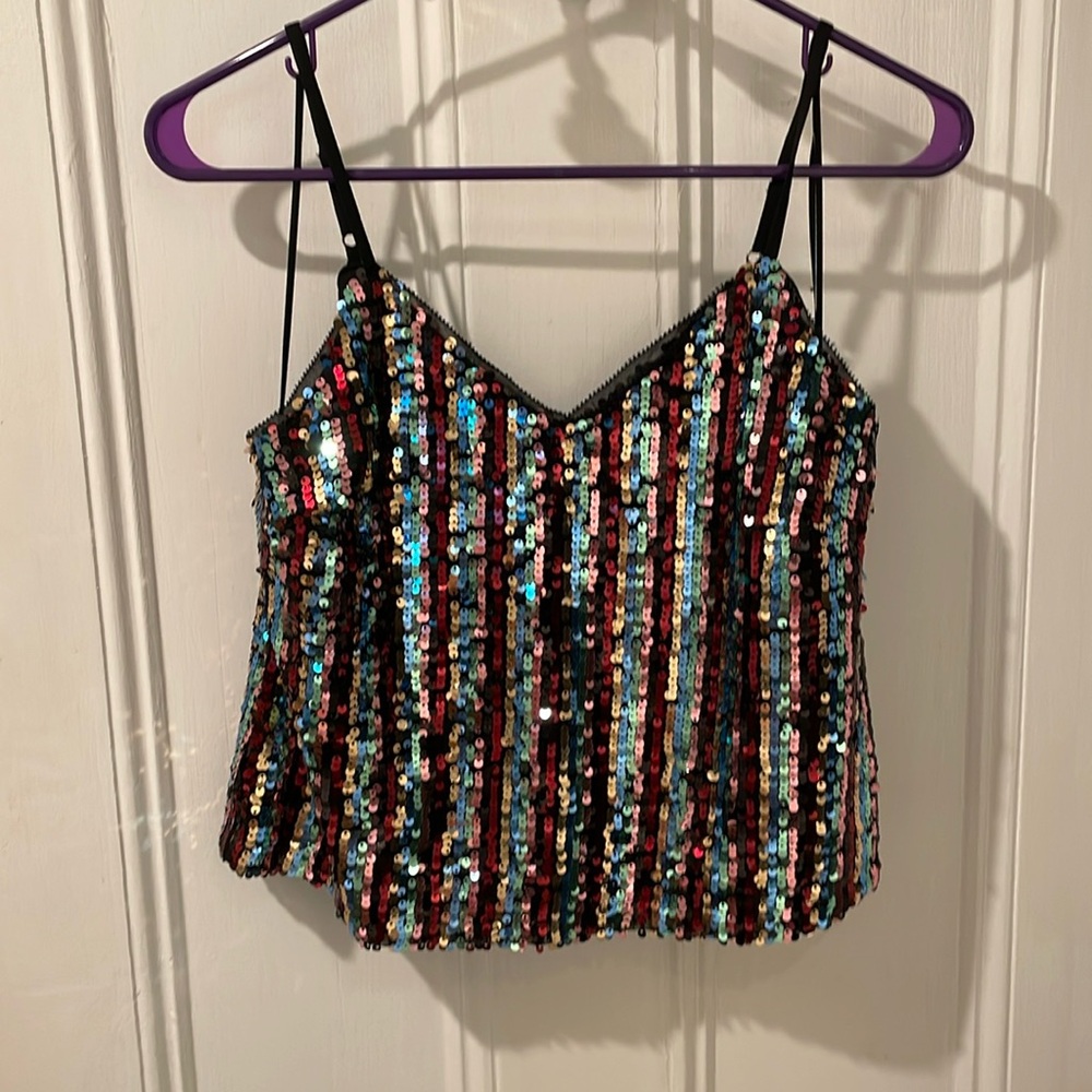 Sequin top
